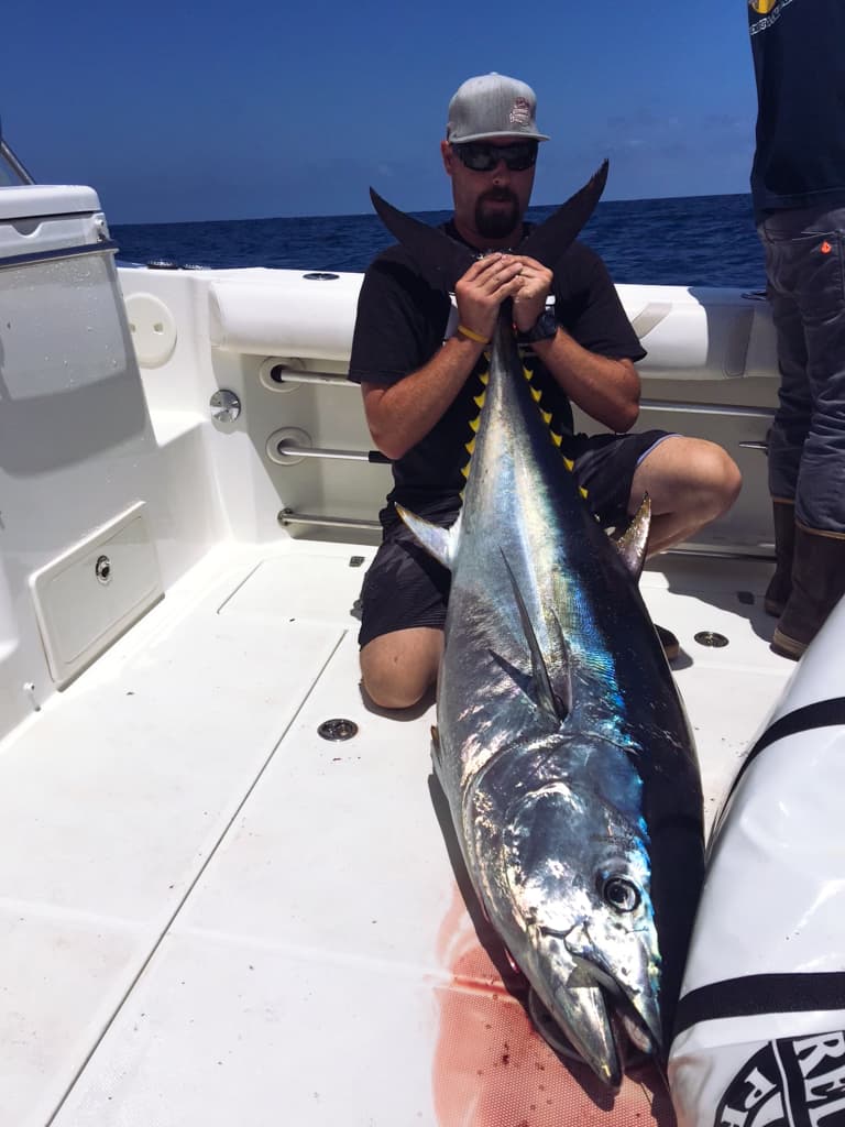 Fishing trip catch
