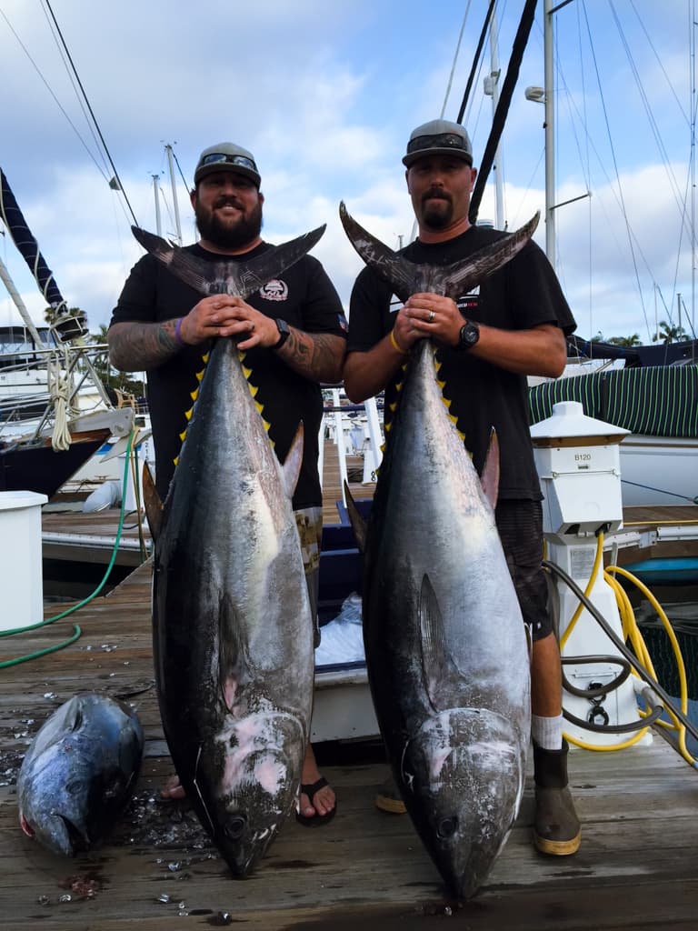 Fishing trip catch